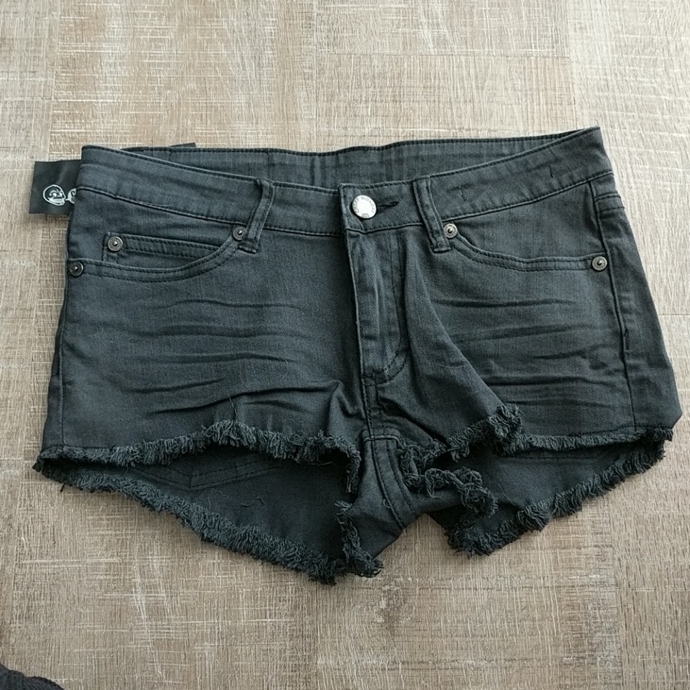 Cheap Monday Size 26 Distressed Gray Shorts